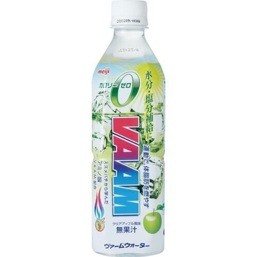 青リンゴ風味でゴクゴク飲めるカロリーゼロVAAM クリアアップル 糖質オフジュースおすすめ イメージ