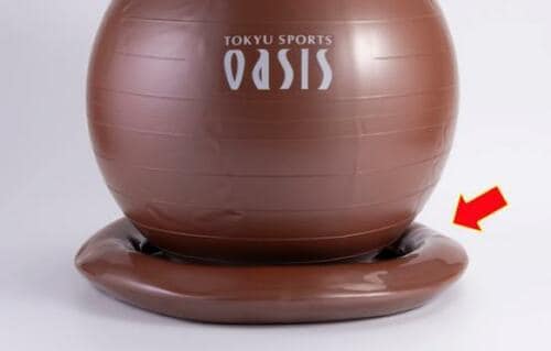 リング付きで安定感抜群!「東急スポーツオアシス」