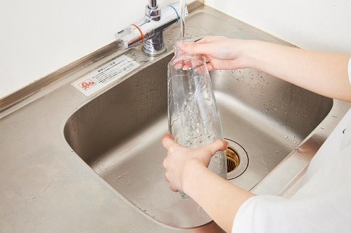 ガラスボトルだから衛生的 炭酸水メーカーおすすめ イメージ