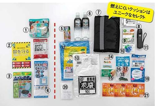 車載用として用意するならOK「避難バケツセットDX」 イメージ3