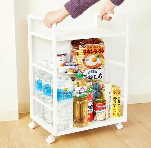 ホワイトの背面でスッキリ イメージ2