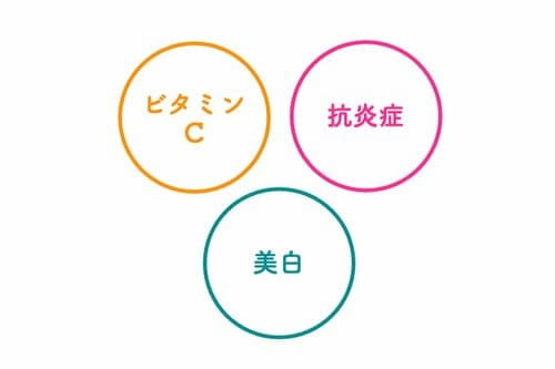 美肌成分も充実! イメージ