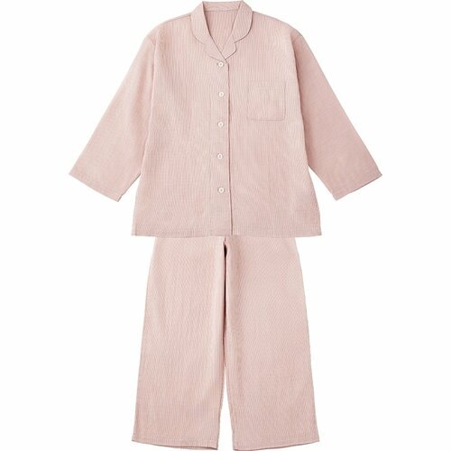 レディースパジャマおすすめ グンゼ 【アセドロン】 改質レーヨン パジャマ 長袖長パンツ イメージ1