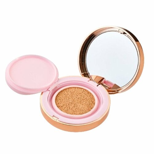 色白向けクッションファンデおすすめ APLIN ピンクティーツリーカバーアップグロウクッション/17号（フローラルベージュ） イメージ2