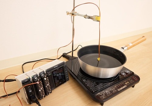 水が沸騰するまでの時間を計測 フライパンおすすめ イメージ