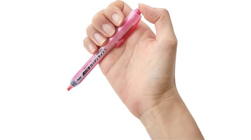 1位はぺんてるハンディラインS目立つのに裏写りナシはさすが！ イメージ2