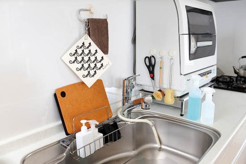 出番の多いツールは吊り下げ収納で使いやすく イメージ