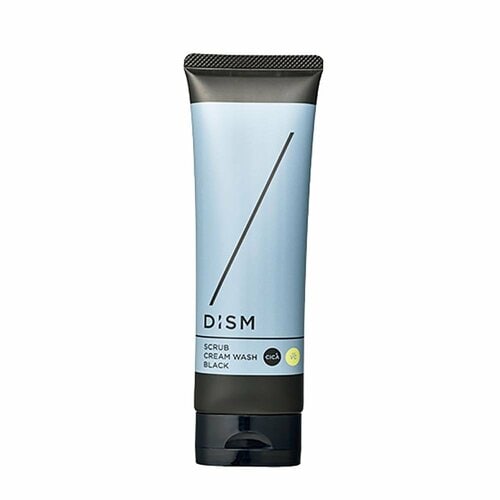 メンズ洗顔料おすすめ DISM スクラブクリームウォッシュ ブラック イメージ