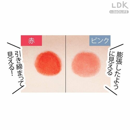 リフトアップ効果をチェック プチプラチークおすすめ イメージ