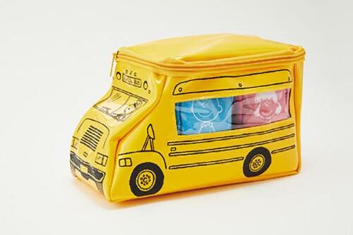 7位: 子どもと遊べる「スヌーピー バス形収納ポーチ&ミニポーチセット」