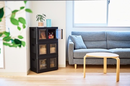 部屋への馴染みやすさ 折りたたみ収納ボックスおすすめ イメージ