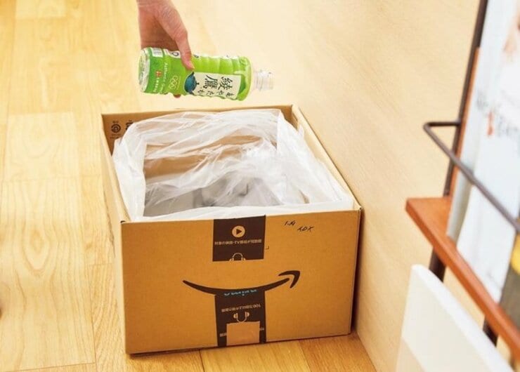 ダンボールのゴミ箱って便利なんです！ 資源ごみの活用ワザ3選