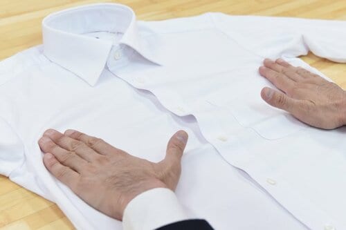 はるやま「i-shirt 完全ノーアイロン ストレッチ 超速乾 スリムフィット」 ワイシャツおすすめ イメージ