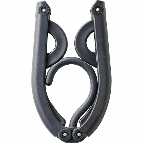 車用衣類ハンガーおすすめ エコー金属 携帯折りたたみ ハンガー イメージ2