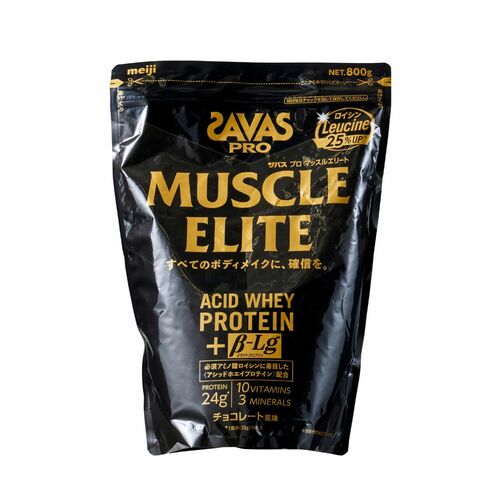プロテインおすすめ 明治 SAVAS プロ マッスルエリート チョコレート風味 イメージ