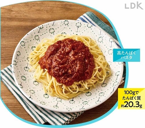 高たんぱく質パスタ イメージ