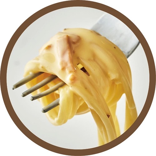 パスタソースおすすめ 日清製粉ウェルナ 青の洞窟 Piccolino スモークチーズのカルボナーラ イメージ3