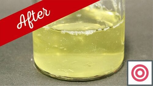 【テスト④手肌へのやさしさ】洗剤の泡に油を垂らしてチェック イメージ2