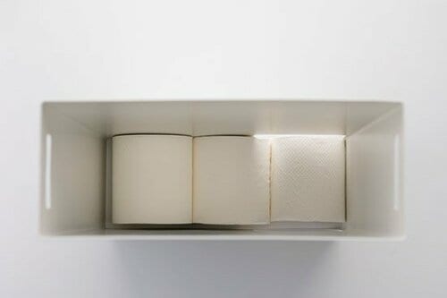 隠して見た目も美しく清潔に収納できるのがコレ！ イメージ