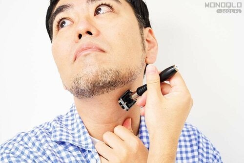ポイント2:逆剃りは超ていねいに 両刃カミソリおすすめ イメージ