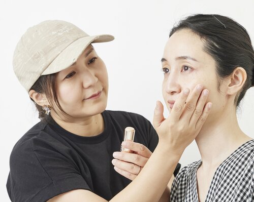 テスト1:仕上がり スティックファンデーションおすすめ イメージ
