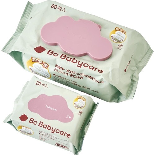 おしりふきおすすめ bc babycare おしりふき お出かけ用と自宅用 2wayセット イメージ