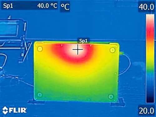 テスト1：冷却性 ノートパソコン冷却パッドおすすめ イメージ