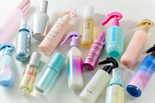 今回検証したヘアミスト