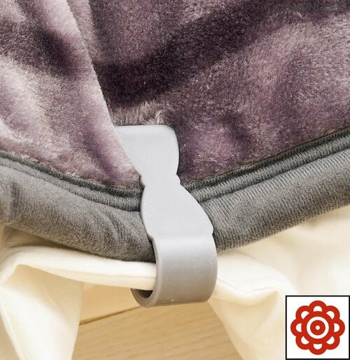 ▼ずれにくさ：◎＋ 布団ずれ防止クリップおすすめ イメージ