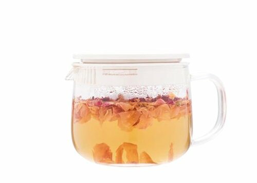 ①茶葉がジャンピングする「丸型ポット」が美味しさの秘訣