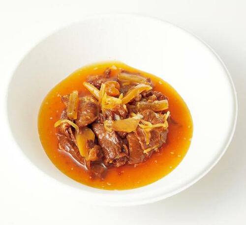 ご飯に合う甘辛の味!IZAMESHI「甘辛仕立ての牛肉のやわらか煮」