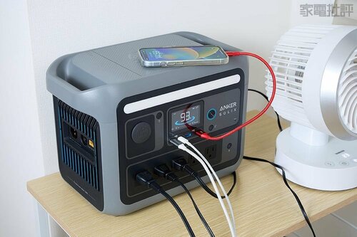バッテリー残量の表示が分かりやすい! アンカー「Anker Solix C800 Plus Portable Power Station」おすすめ イメージ
