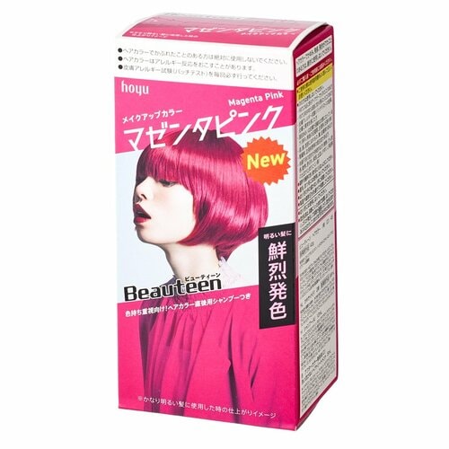 ビューティーン「メイクアップカラー(医薬部外品)」 ピンクのヘアカラーおすすめ イメージ