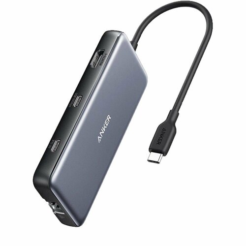 USBハブおすすめ アンカー Anker PowerExpand 8-in-1 USB-C PD 10Gbps データ ハブ イメージ