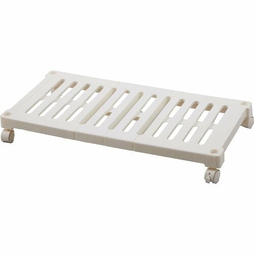 押し入れ収納グッズおすすめ パール金属 押入れ便利キャリー 収納 棚 ホワイト N-7629 イメージ1