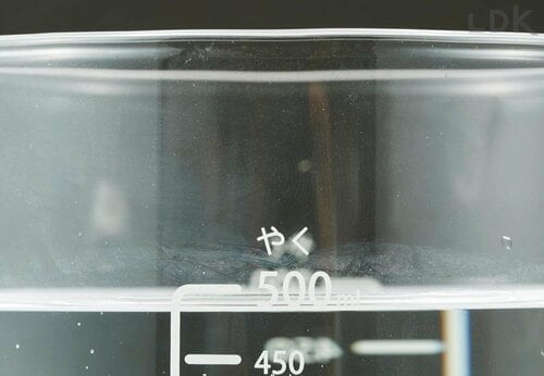 「やく〇〇ml」と表示 計量カップおすすめ イメージ