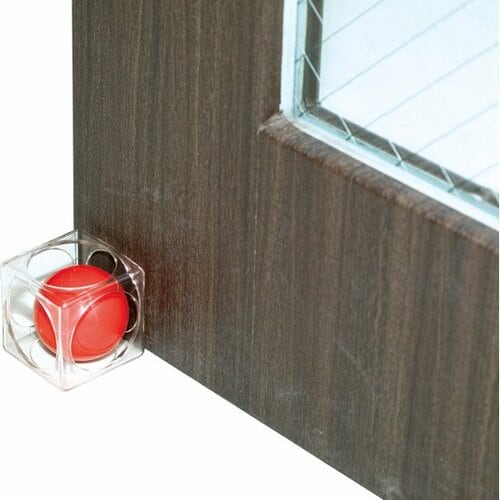 ぐいぐい差し込まなくても 置くだけで本当にドアが止まります イメージ2