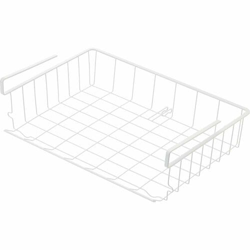 吊り下げラックおすすめ カインズ 積重ねできるワイヤーラック ハーフ ホワイト イメージ1