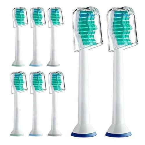 McoYoo:電動歯ブラシ用 替えブラシ ブラシヘッド  フィリップス ソニッケアー ダイヤモンドクリーン 対応 8本:歯ブラシ