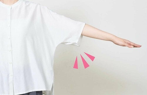 ゆとりがあるから重ね着しやすい 無印良品ファッション　おすすめ イメージ