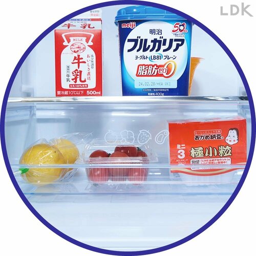 庫内も見やすく出し入れラク イメージ2