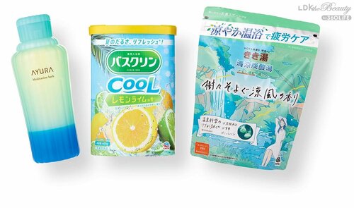 夏用クール入浴剤の選び方 夏用クール入浴剤おすすめ イメージ