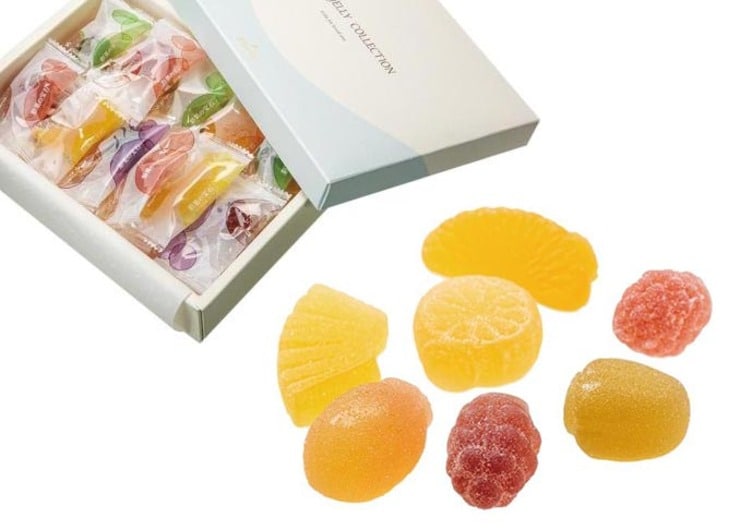 【手みやげスイーツ】贅沢感あり！ 果彩果の宝石「フルーツゼリー コレクション FC10」【おすすめ】