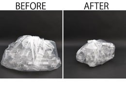 ペットボトルがジャマなら圧縮すればいいじゃないっ！