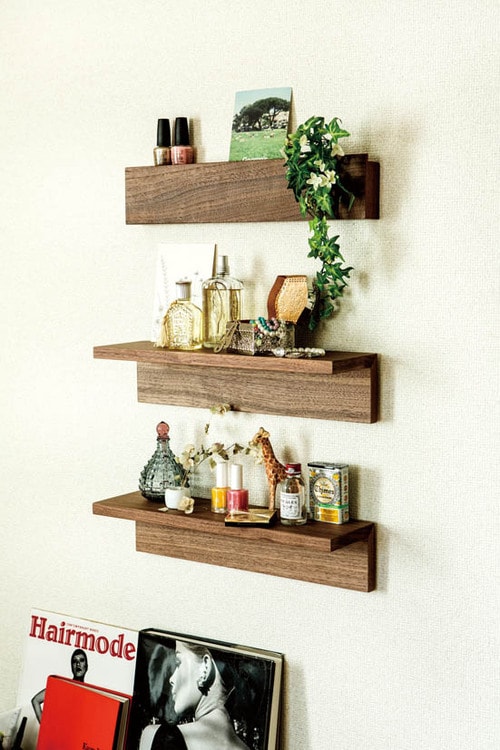 プロ並みの取付け技術が 必要になる壁付け棚 イメージ4