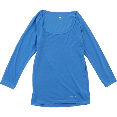 長袖のおすすめはモンベル「ジオライン L.W.Uネックシャツ」 レディース用あったかインナーおすすめ イメージ