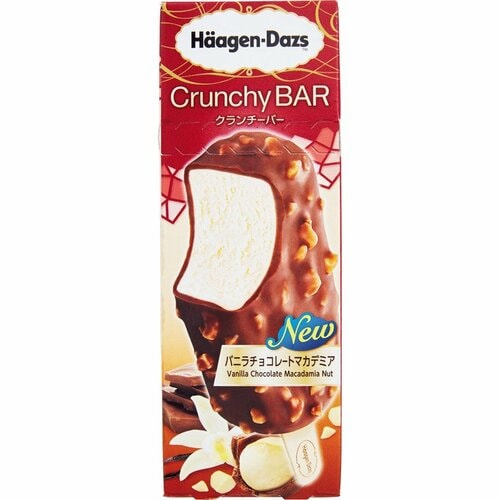 ハーゲンダッツ:ジャパン クランチーバー  バニラチョコレートマカデミア:アイス