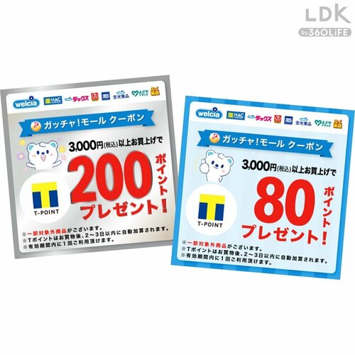 1:1日1買いのガチャとくじでクーポン狙い ウエルシアおすすめおすすめ イメージ2