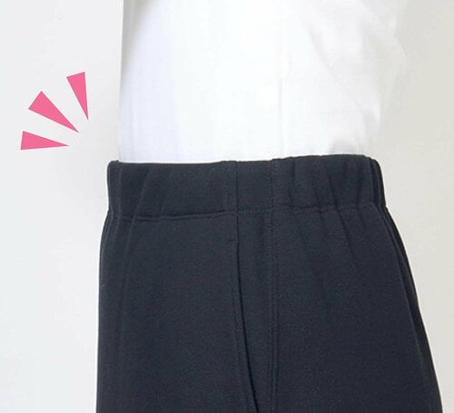 おなかまわりがモタつかずスッキリ 無印良品ファッション　おすすめ イメージ