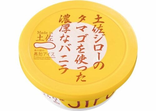 高知アイス:土佐ジローのタマゴを使った濃厚なバニラ:アイスクリーム